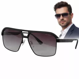 Okulary męskie Solano SS21110B polaryzacyjne szare szkła gradient
