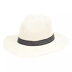 Kremowy Stylowy Letni Kapelusz Panama – Polar Fashion R231A