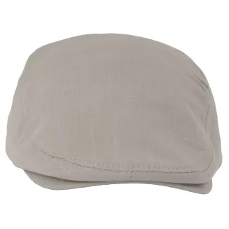 Kaszkiet męski bawełniany beżowy flat cap letni lekki czapka K306B - 2