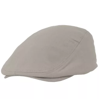 Kaszkiet męski bawełniany beżowy flat cap letni lekki czapka K306B - 3