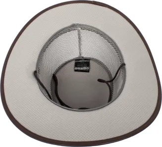 Szary Kapelusz Panama R227E – Przewiewny Styl na Lato Polar Fashion - 4