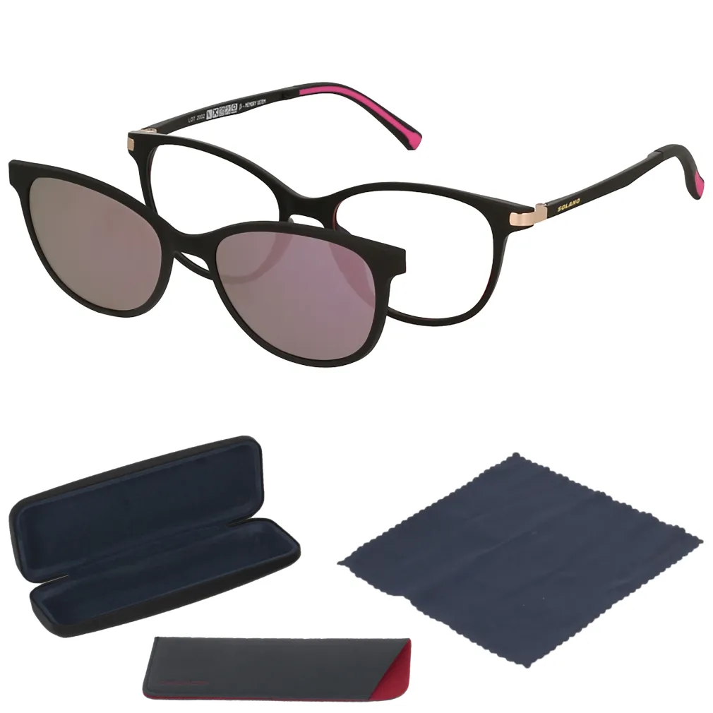 Solano CL90132A Oprawa korekcyjna z nakładką przeciwsłoneczną clip-on Junior