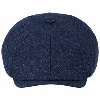 Kaszkiet Męski Granatowy Retro Gazeciarz Peaky Blinders 100% Bawełna K317D - 5