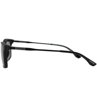 Męskie okulary czarne matowe clip-on polaryzacja ULTEM Solano CL90272A - 7
