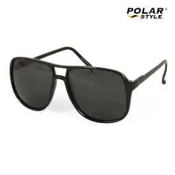 Polar Fashion 05004 Czarne Polaryzacyjne Okulary Przeciwsłoneczne