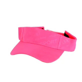 Różowy Daszek Damski na Lato Sportowy UV,Biegi i Rowery R248B Polar Fashion - 2