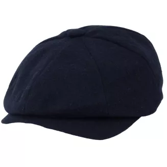 Kaszkiet Męski Ocieplany Gazeciarz Granatowy Retro Peaky Blinders K283D - 7