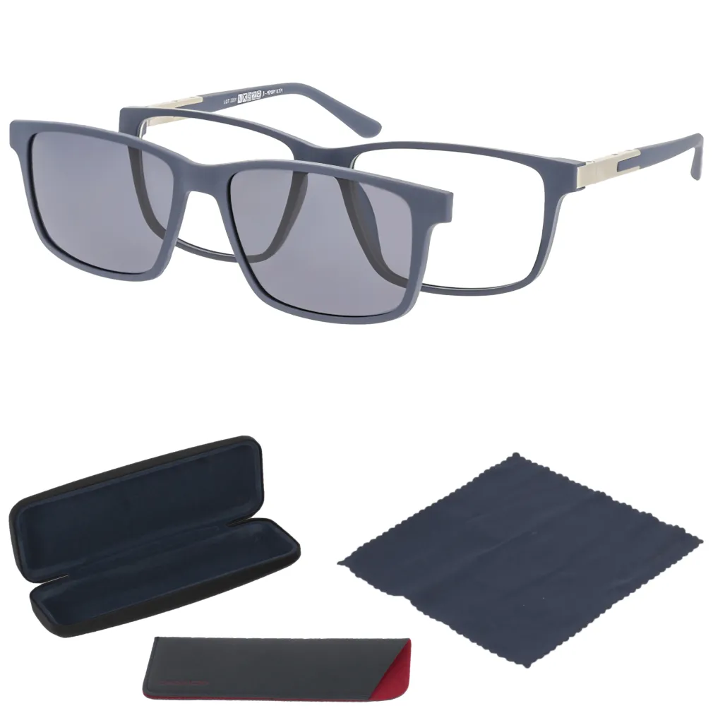 Solano CL90151C Corrective Frame With Clip-On Sun Cover