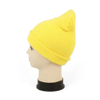 W243B Yellow Winter Hat Dwarf Smurf Striped Colorful - 6