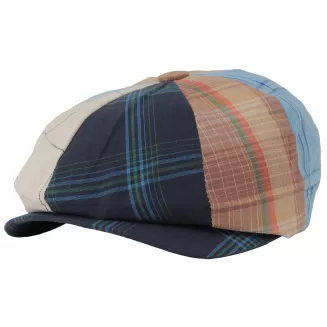 Bawełniany Kaszkiet męski Peaky Blinders SHELBI krata Polar Fashion K303A - 2