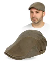 K222B Cap Men'S Flat Cap Cotton