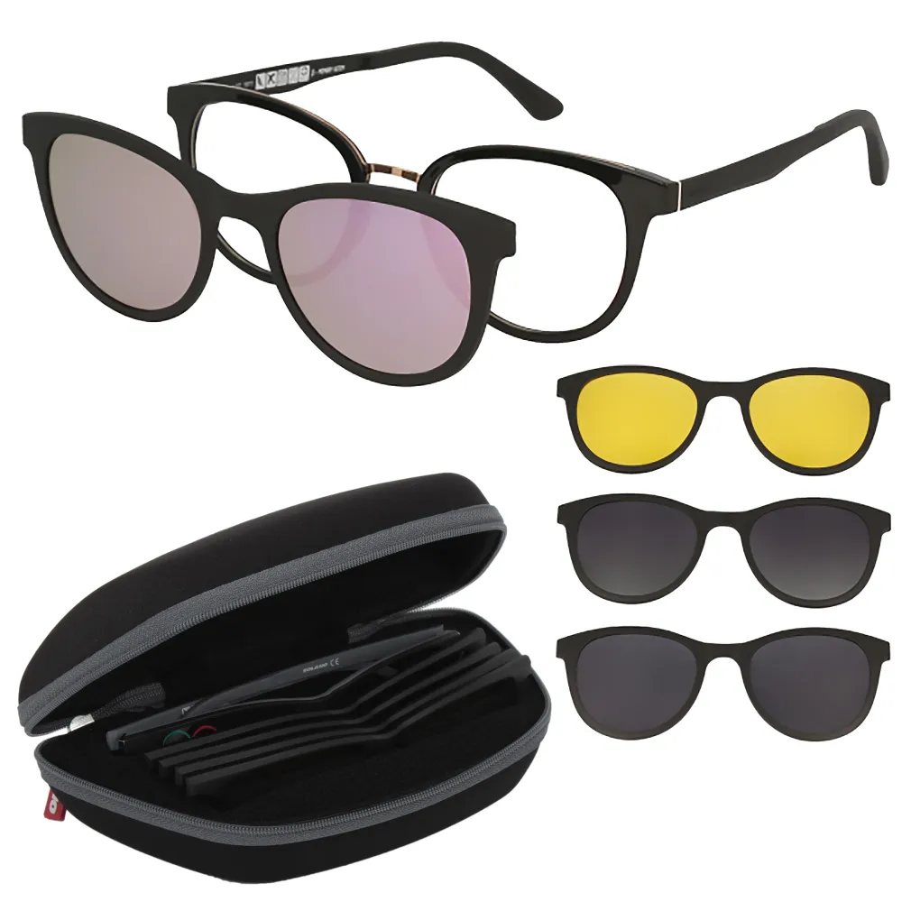 Solano CL90097 Set Oprawa korekcyjna z nakładką przeciwsłoneczną clip-on