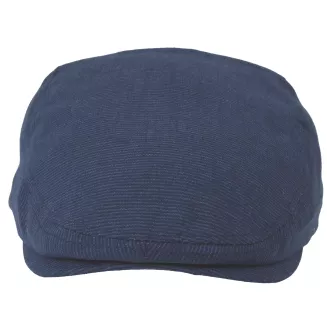 Kaszkiet męski granatowy flat cap bawełniany lekki na lato K306 K 57-59 cm - 2