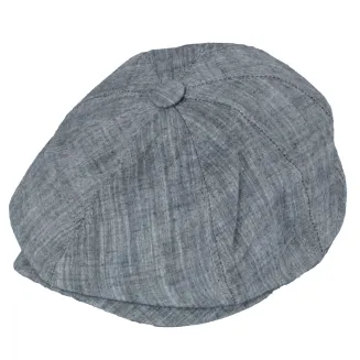 Stalowo niebieski Kaszkiet Peaky Blinders Shelby Męski K270A od PolarFashion - 6