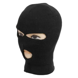 Kominiarka B09A Czarna balaclawa na karting motocykl snowboard narty - 3