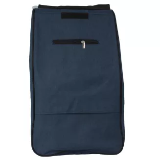 Impregnowana Torba zakupowa do wózka zakupowego 35L T4F granatowy melanż - 2