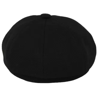 Stylowy Kaszkiet Damski Newsboy Czarny K290B Polar Fashion Klasa i Charakter - 4