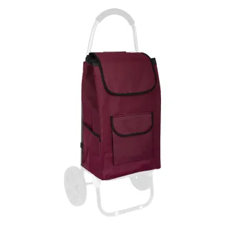 WZ347T Torba do wózka zakupowego na kółkach nieprzemakalna 35L - 2