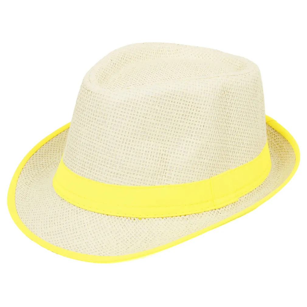 Kapelusz Trilby R130 – Klasyka z Żółtym Otokiem, Której Nie Przeoczysz