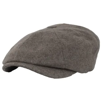 Kaszkiet Męski Zimowy K283 Beżowo-Brązowy Peaky Blinders Polar Fashion - 4