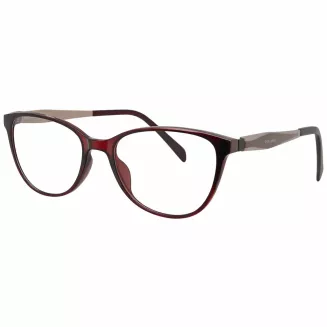 Okulary damskie 2w1 clip-on polaryzacja UV400 Brązowe Solano CL90304C - 5