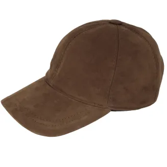 Czapka Brązowa K205P Ocieplana Bejsbolówka Dla Niej i Dla Niego Polar Fashion - 2