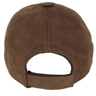 Czapka Brązowa K205P Ocieplana Bejsbolówka Dla Niej i Dla Niego Polar Fashion - 5