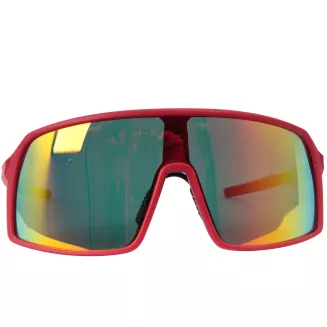 Sportowe Okulary Polaryzacyjne Rowerowe Bieganie Lustrzanki UV400 Czerwone - 3