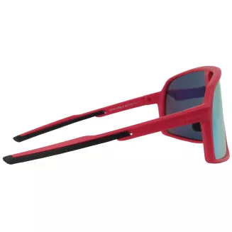 Sportowe Okulary Polaryzacyjne Rowerowe Bieganie Lustrzanki UV400 Czerwone - 5