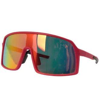 Sportowe Okulary Polaryzacyjne Rowerowe Bieganie Lustrzanki UV400 Czerwone - 4