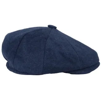 Shelby Stylowy Niebieski Kaszkiet Męski Polar Fashion Peaky Blinders K272D - 4