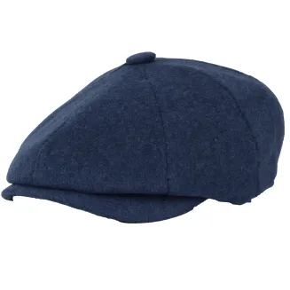 Shelby Stylowy Niebieski Kaszkiet Męski Polar Fashion Peaky Blinders K272D - 3