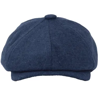 Shelby Stylowy Niebieski Kaszkiet Męski Polar Fashion Peaky Blinders K272D - 2
