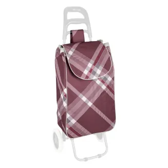 WZ402T Torba do wózka zakupowego na kółkach nieprzemakalna 35L - 2