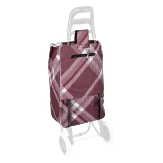 WZ402T Torba do wózka zakupowego na kółkach nieprzemakalna 35L - 3