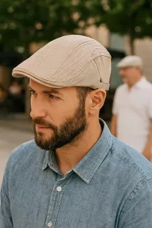 K196A Men'S Cotton Cap - 4