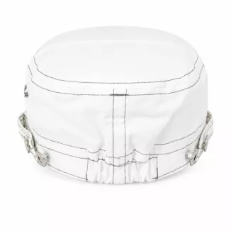 K41A White Patrol Cap Cotton - 5