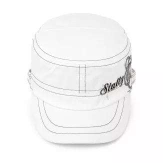 K41A White Patrol Cap Cotton - 7