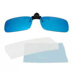 Prescription Glasses Overlay NP17F Blue Polarized Sun Overlay