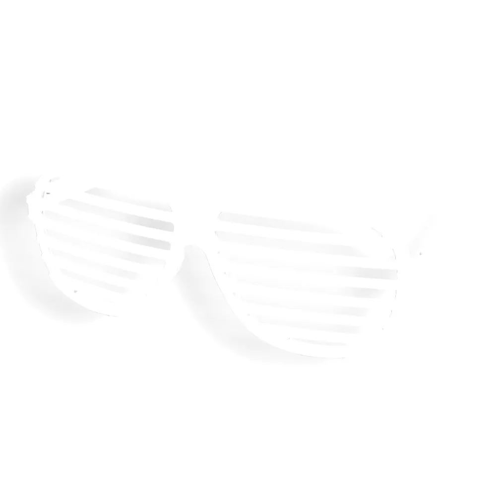 Okulary Kanye West białe