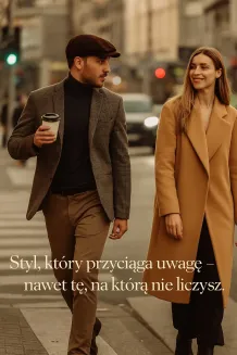 Kaszkiet Męski Brązowy Polar Fashion K272F Styl Peaky Blinders Shelby - 8