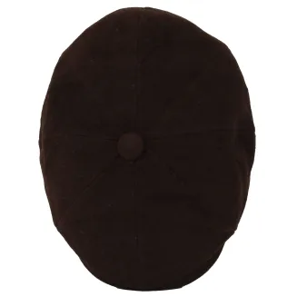 Kaszkiet Męski Brązowy Polar Fashion K272F Styl Peaky Blinders Shelby - 5