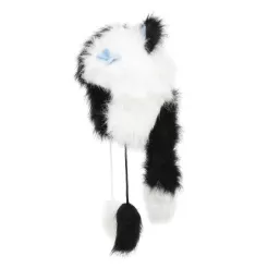 A Warm Winter Hat Animal Cat 6S Fleece Lining