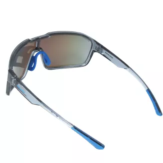 Męskie Okulary Sportowe Dla Biegaczy Niebieskie Transparentne Solano 60025C - 5