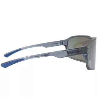 Męskie Okulary Sportowe Dla Biegaczy Niebieskie Transparentne Solano 60025C - 6