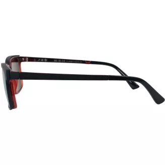 Oprawki męskie navy orange z klipem Icy Blue polaryzacja Solano CL90256F - 6