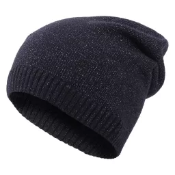 W370C Navy Polar Fashion Winter Hat Fashionable
