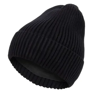 Komplet Zimowy Unisex Czarny W460A  Ciepła Czapka i Komin Polar Fashion - 3