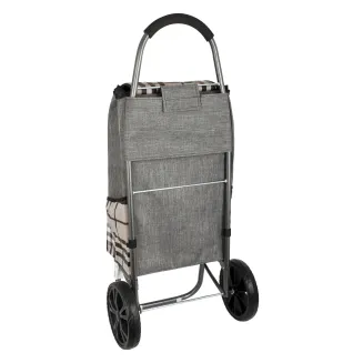 Shopping Bag On Wheels WZ385AC Two-Wheel Cart For Shopping Or Beach Big Wheels - 2