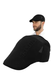 K175D Czarny Kaszkiet męski bawełniany czapka polar fashion